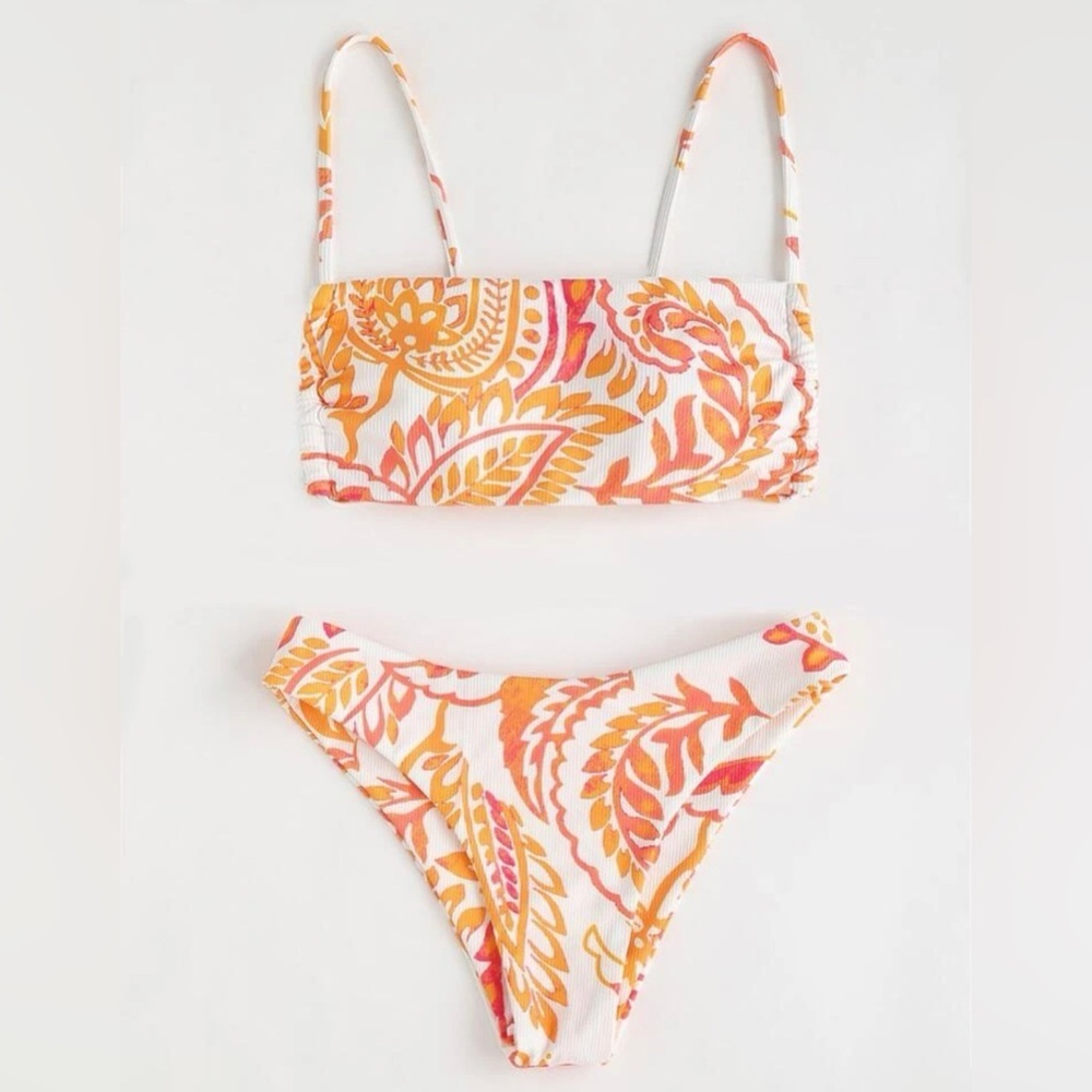 NEW PLANT PRINT BIKINI